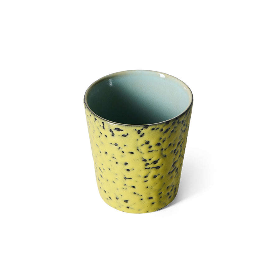 HKLIVING 70s Ceramics: Coffee Mug Corn