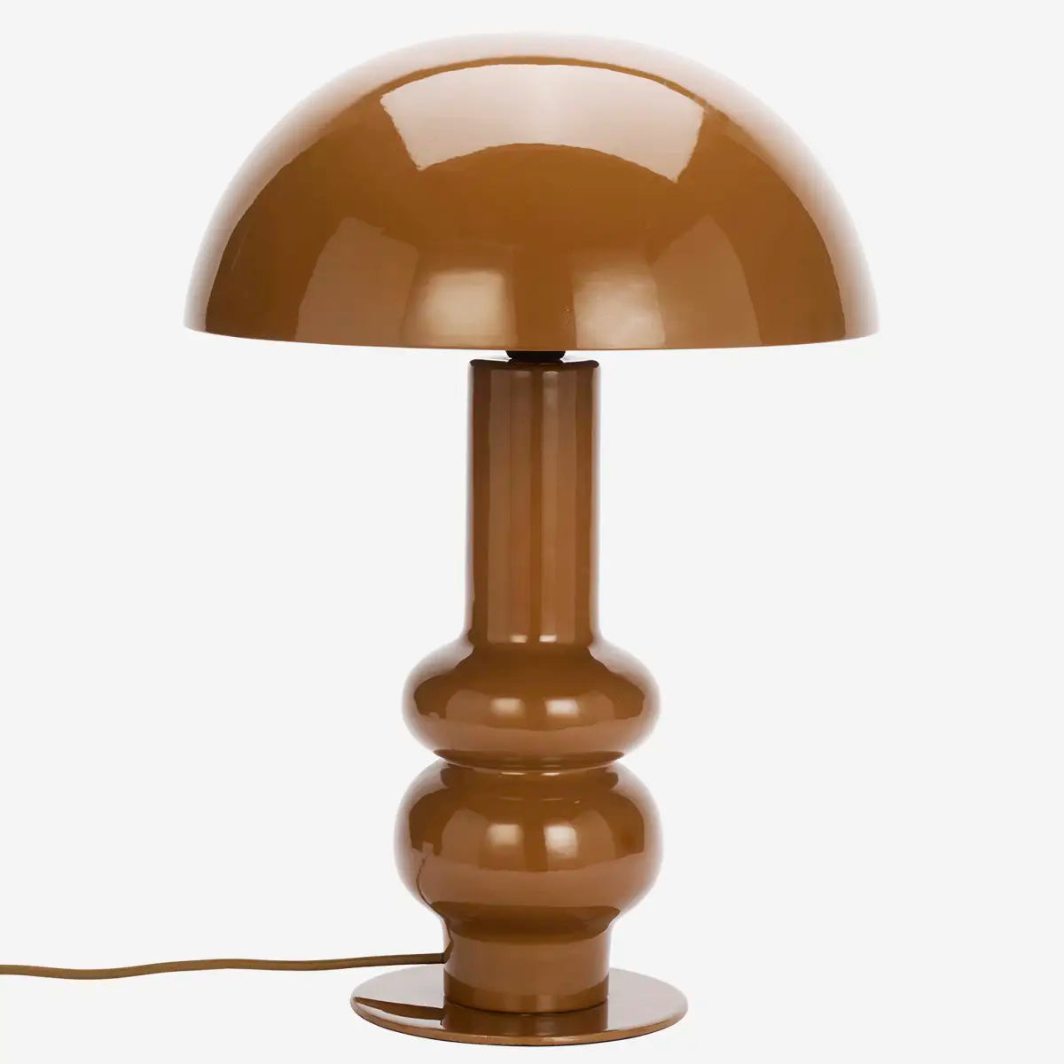 Enamel Table Lamp Almond - Madam Stoltz