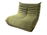 Togo Style Sofa Army Green Corduroy
