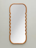Large Wooden Waves Mirror Swingy