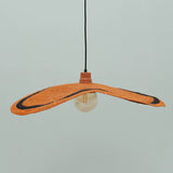 Hanging Lamp Orange With Stripe Uluwatu
