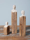 Wooden figurines Humanity set of 3