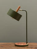Green Desk Lamp Olive