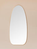 Floor / Wall Brass Frame Mirror Noa