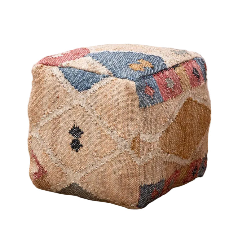 Kilim Pouf Summer End