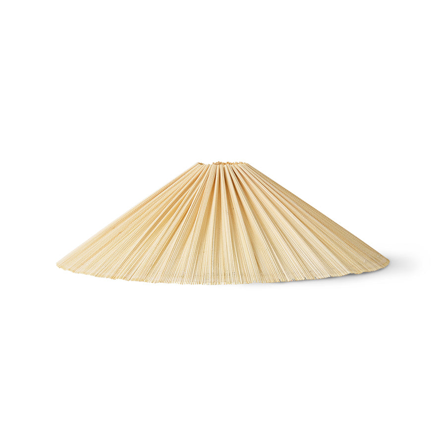 HKLIVING Plisse Lamp Shade Ivory