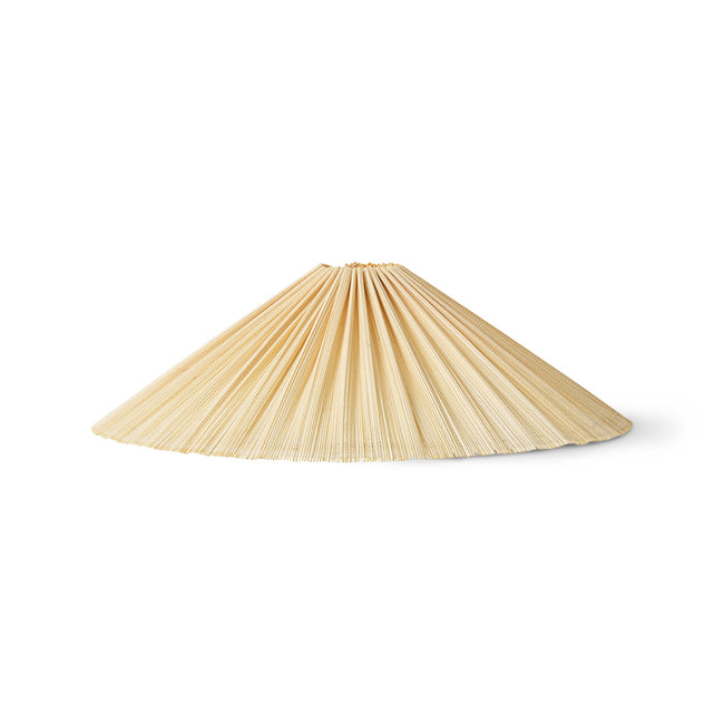 HKLIVING Plisse Lamp Shade Ivory