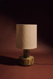 HKLIVING Ceramic Lamp Base Reactive Green