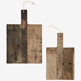 Recycled Wooden Trays Square Set of 2