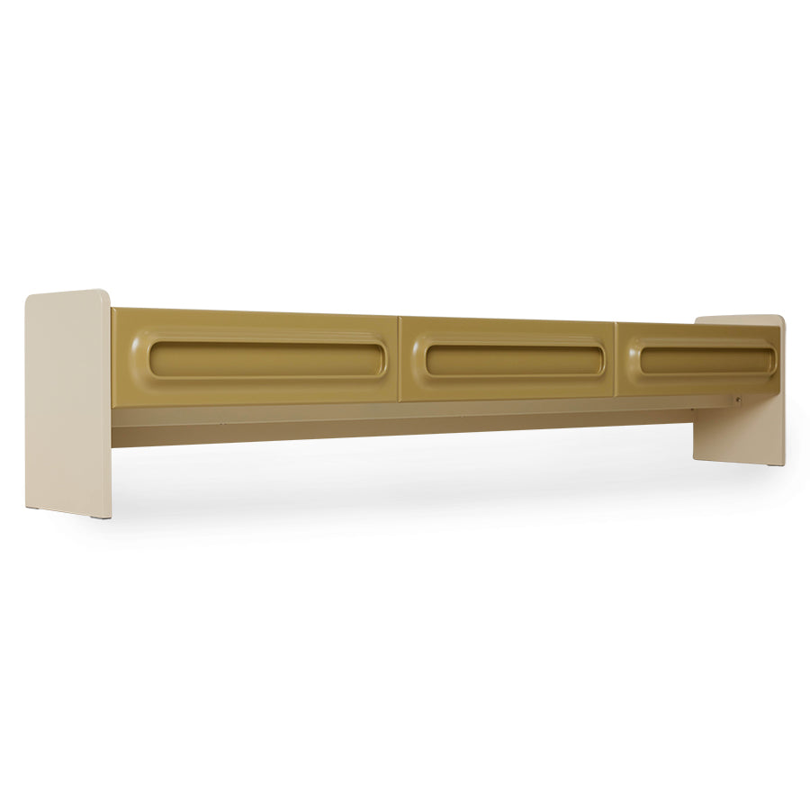 HKliving Space Low Board Sage/Cream