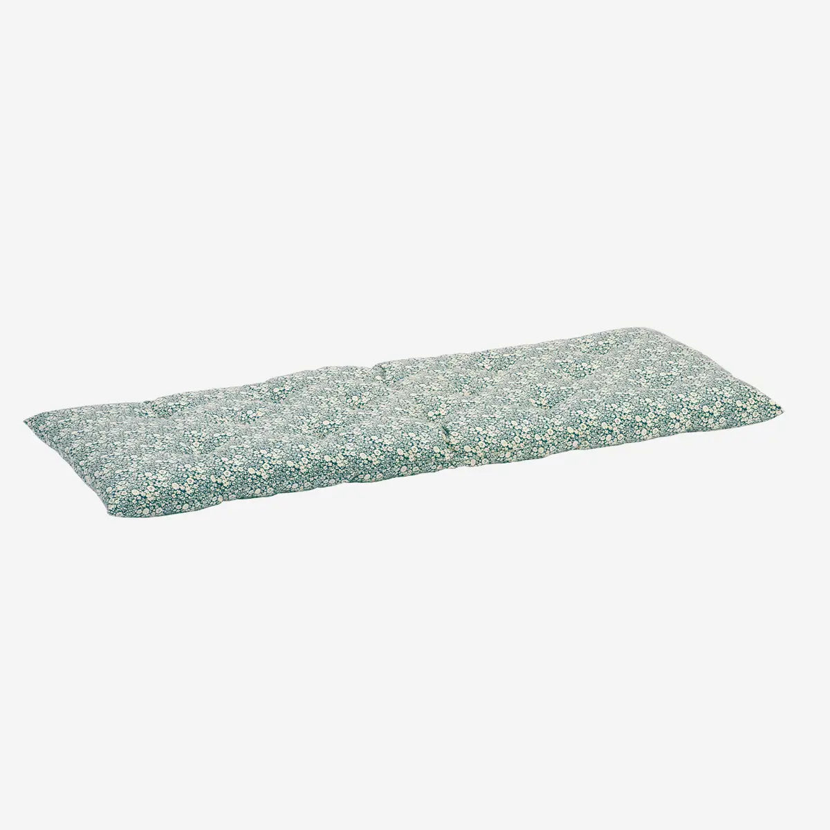 Printed Cotton Mattress Blue, off white Madam Stoltz