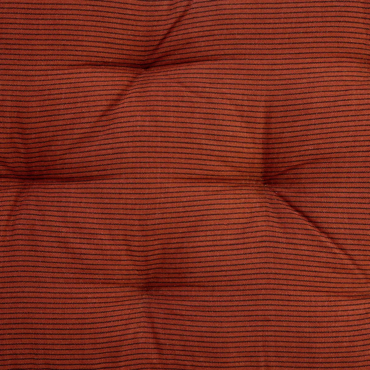 Striped Cotton Mattress Brick Red Madam Stoltz