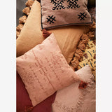 Cushion With Tassels Brown Sugar