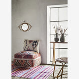Handwoven Wool Pouf Madam Stoltz