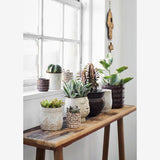 Flower Pot With Face Imprint