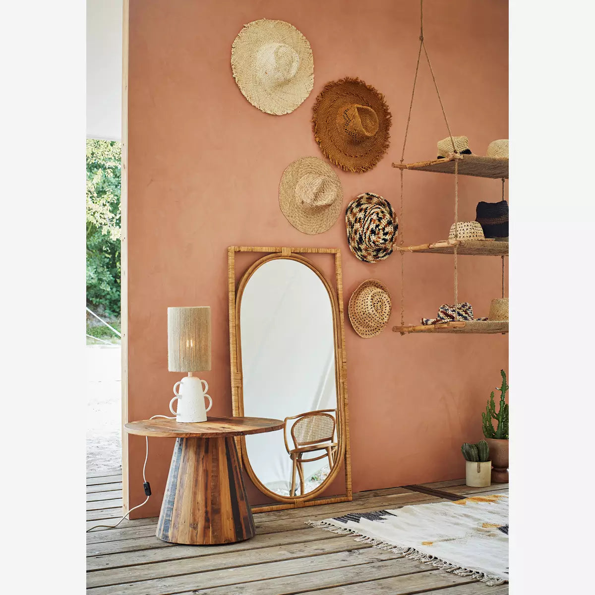 Round Wooden Coffee Table