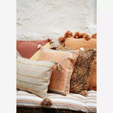 Cushion With Tassels Brown Sugar