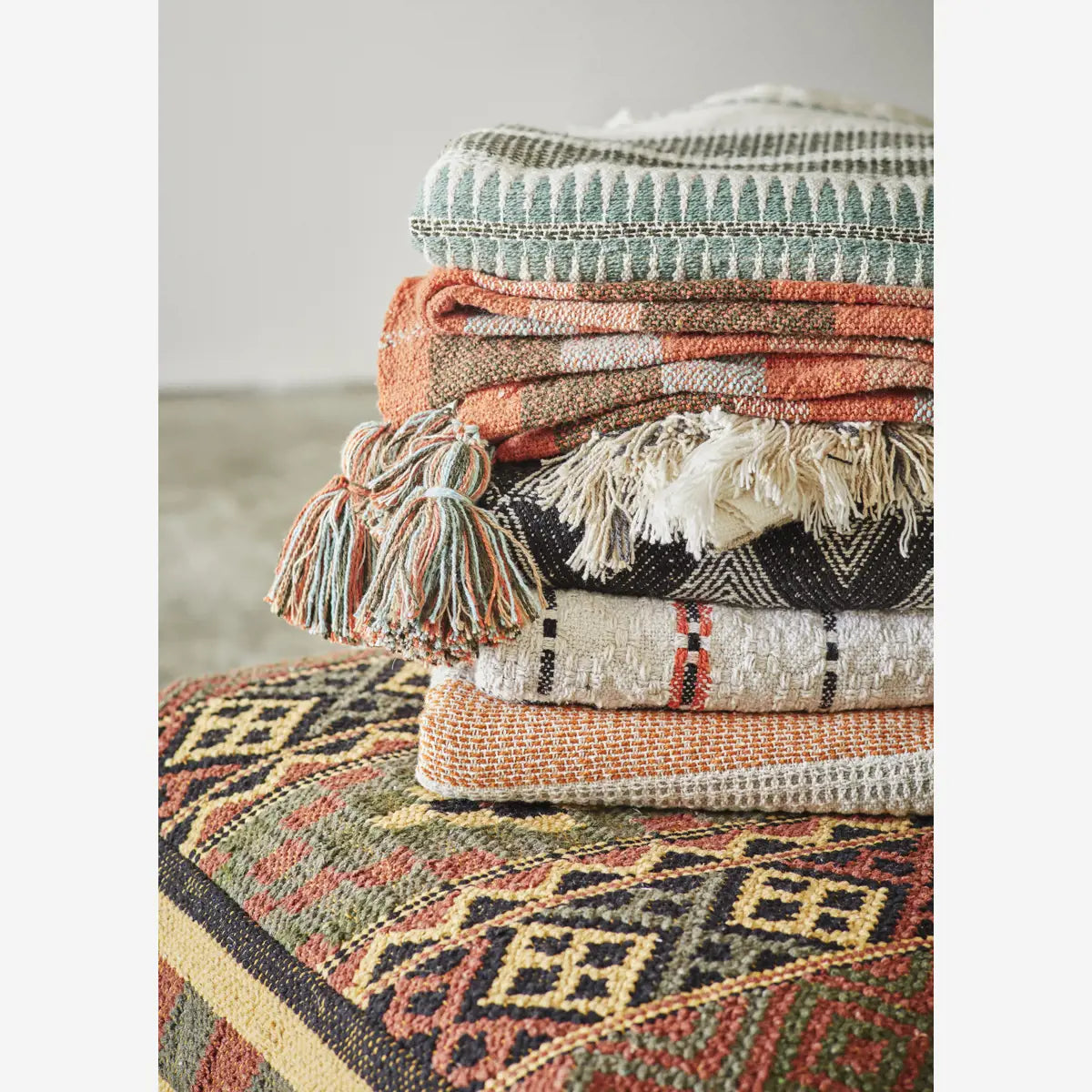 Recycled Cotton Throw Madam Stoltz