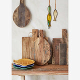 Recycled Wooden Trays Square Set of 2
