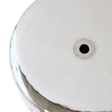 HKLIVING Stoneware Side Table Chrome