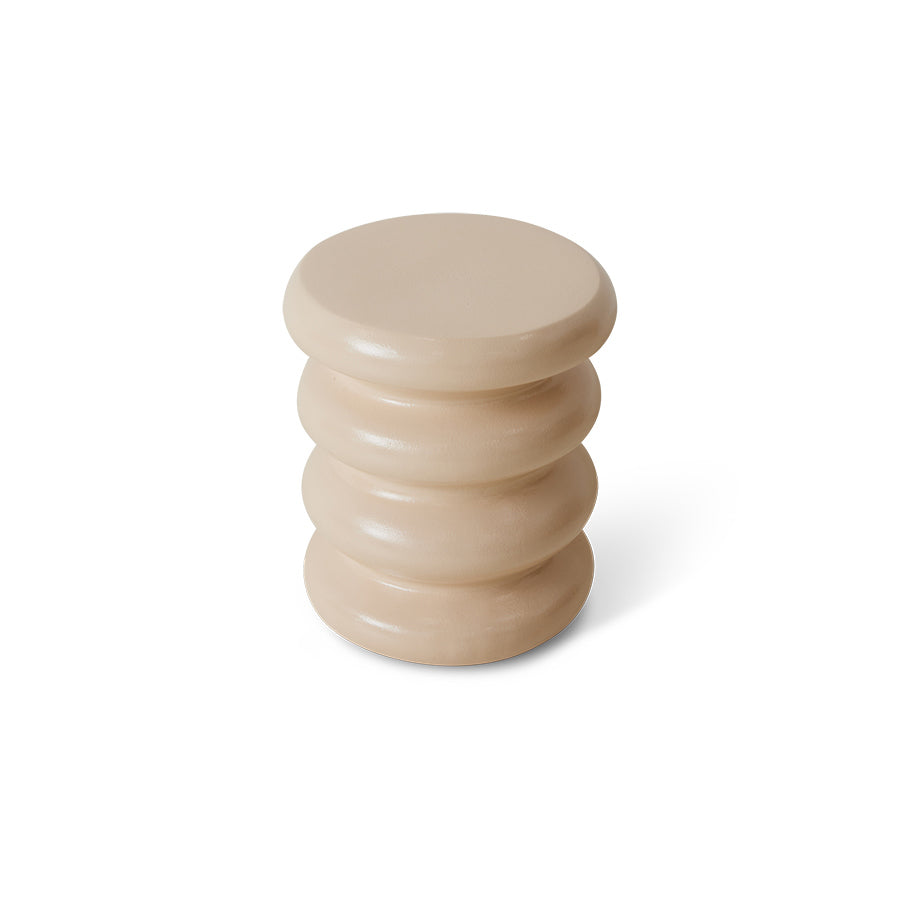 HKliving Allure Side Table Cream