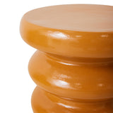 HKliving Allure Side Table Caramel