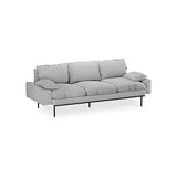 HKliving Retro Sofa 3-Seats Corduroy Rib Light Grey