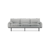 HKliving Retro Sofa 3-Seats Corduroy Rib Light Grey