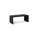 HKLIVING Slatted Bench / element black