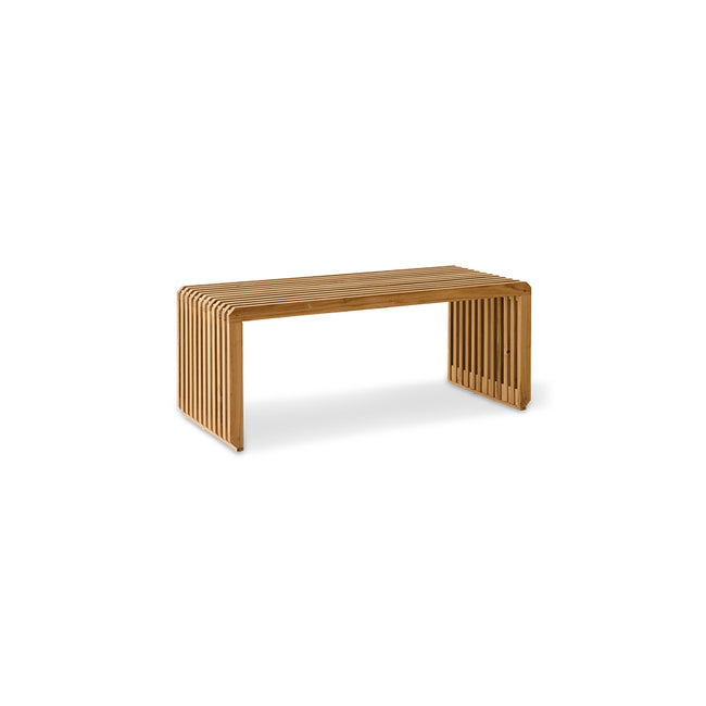 HKLIVING Slatted Bench / element teak