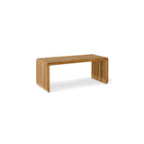 HKLIVING Slatted Bench / element teak
