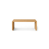 HKLIVING Slatted Bench / element teak