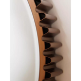 Notched Frame Mirror Copper Patina