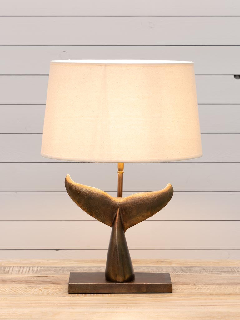 Whale Tail Table Lamp