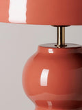Lacquered Persian Table Lamp Bulb