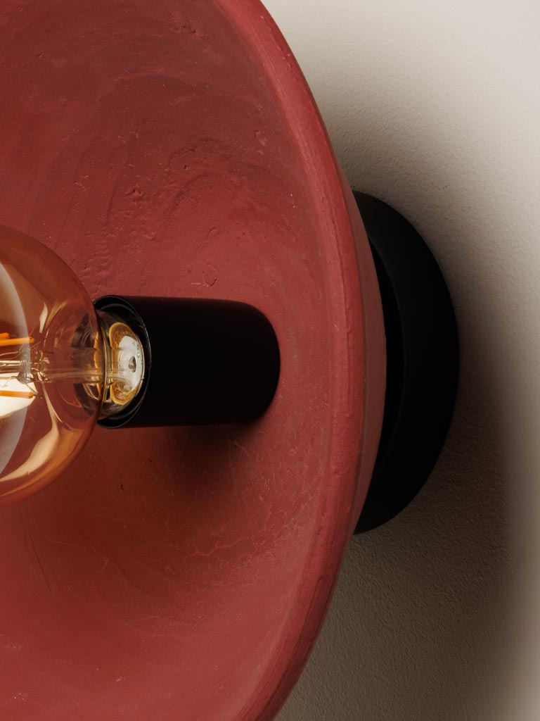 Burgundy Wall Light Bossanova