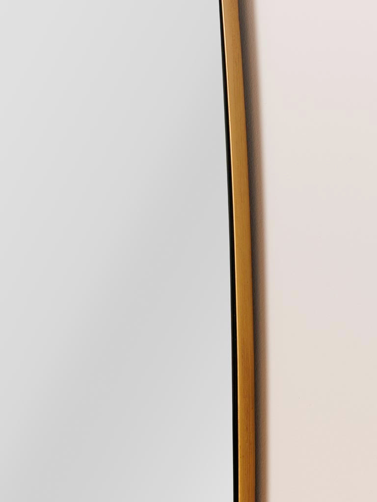 Wall Brass Frame Mirror Tina