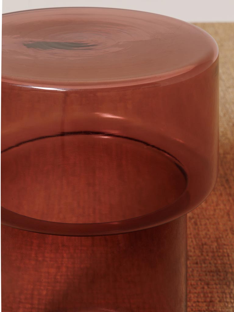 Side Table Neo Smoked Red