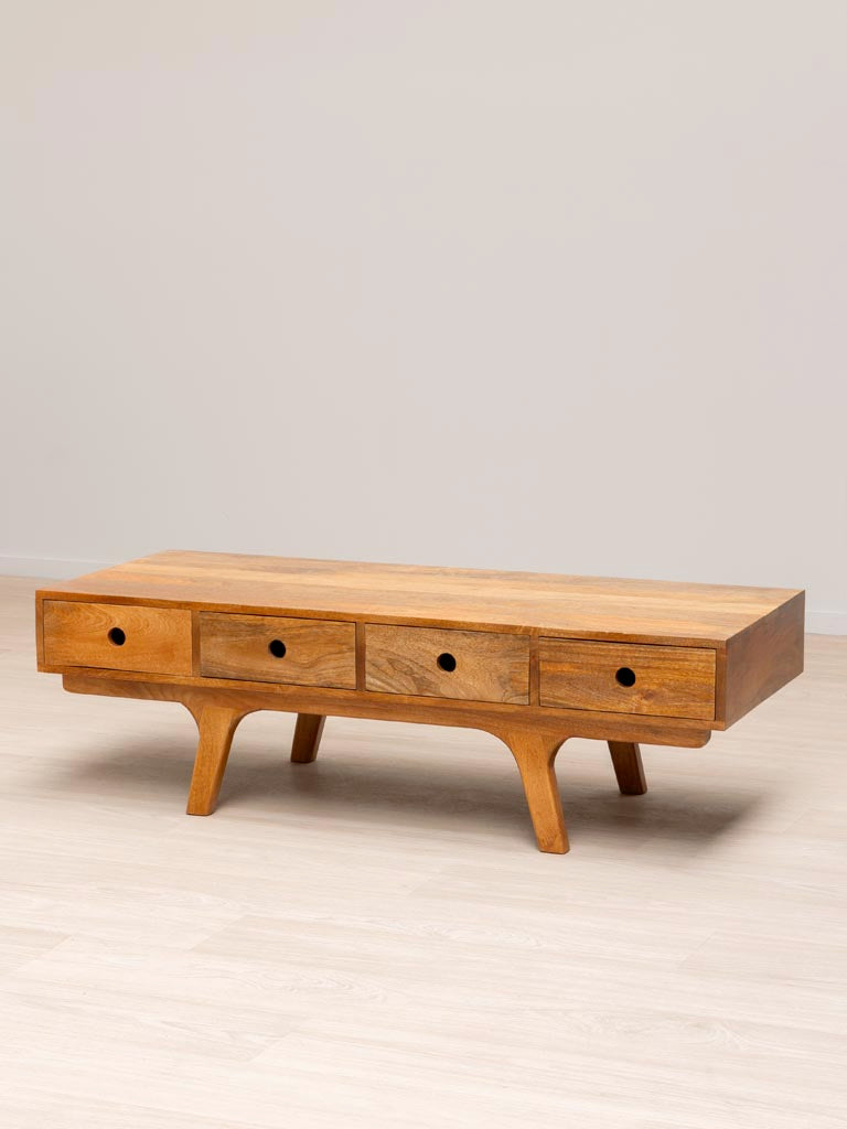 Aramis Coffee Table 4 Drawers