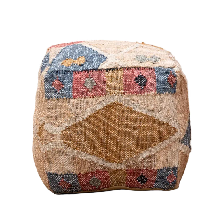 Kilim Pouf Summer End