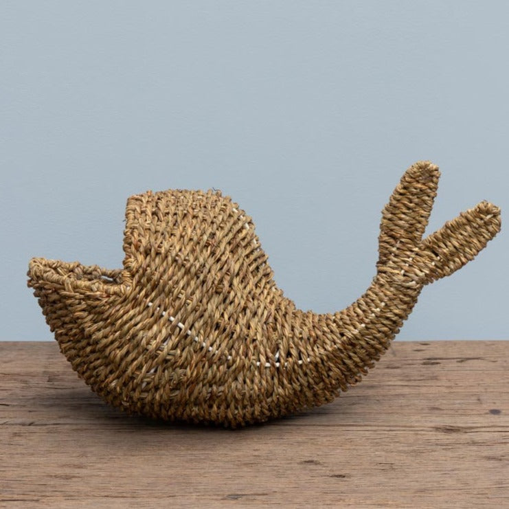 Seagrass Whale Basket