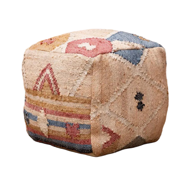 Kilim Pouf Summer End
