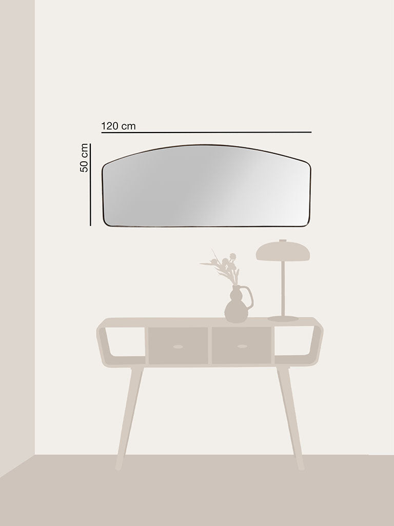 Wall Brass Frame Mirror Rétro