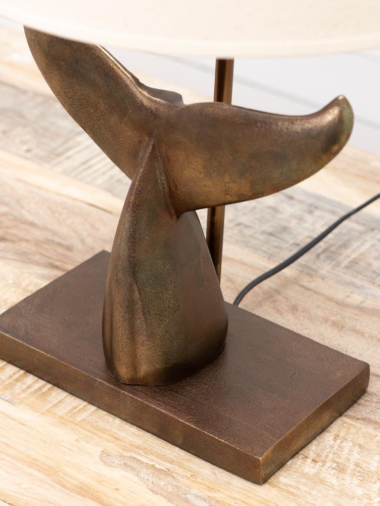 Whale Tail Table Lamp