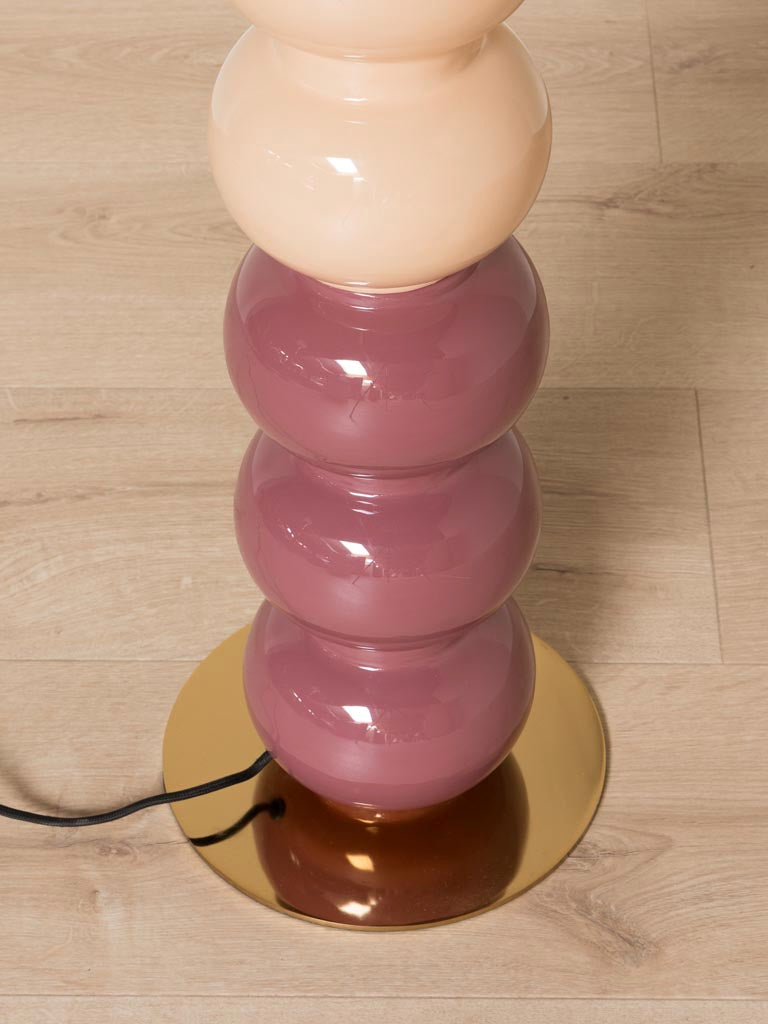 Floor Lamp Bilbao Rosy
