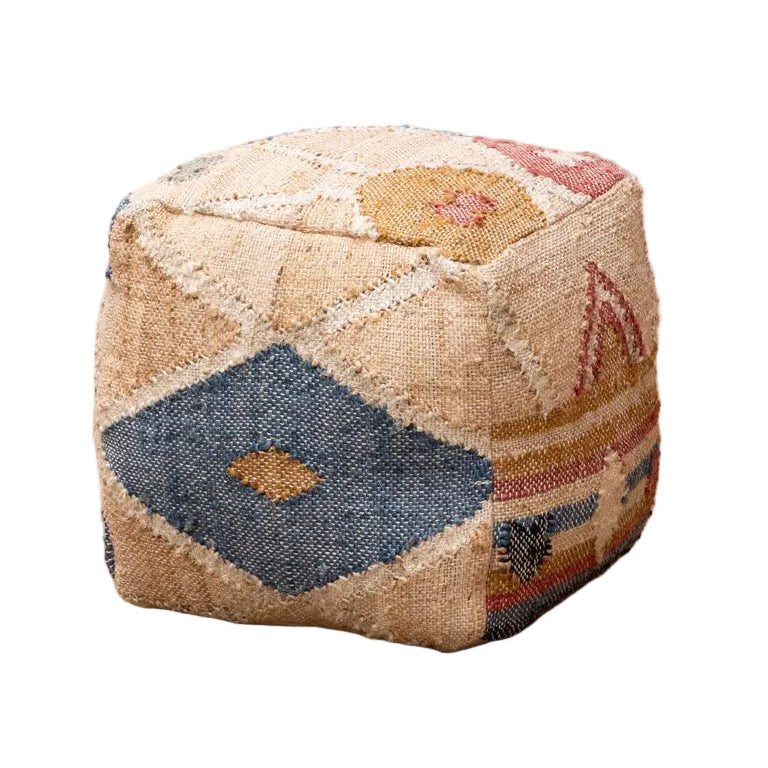 Kilim Pouf Summer End