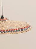 Hanging Lamp Samoa Yellow And Blue Edge 70cm