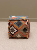 Kilim Pouf Autumn