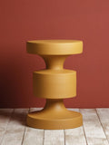 Mustard Metal Table Forms