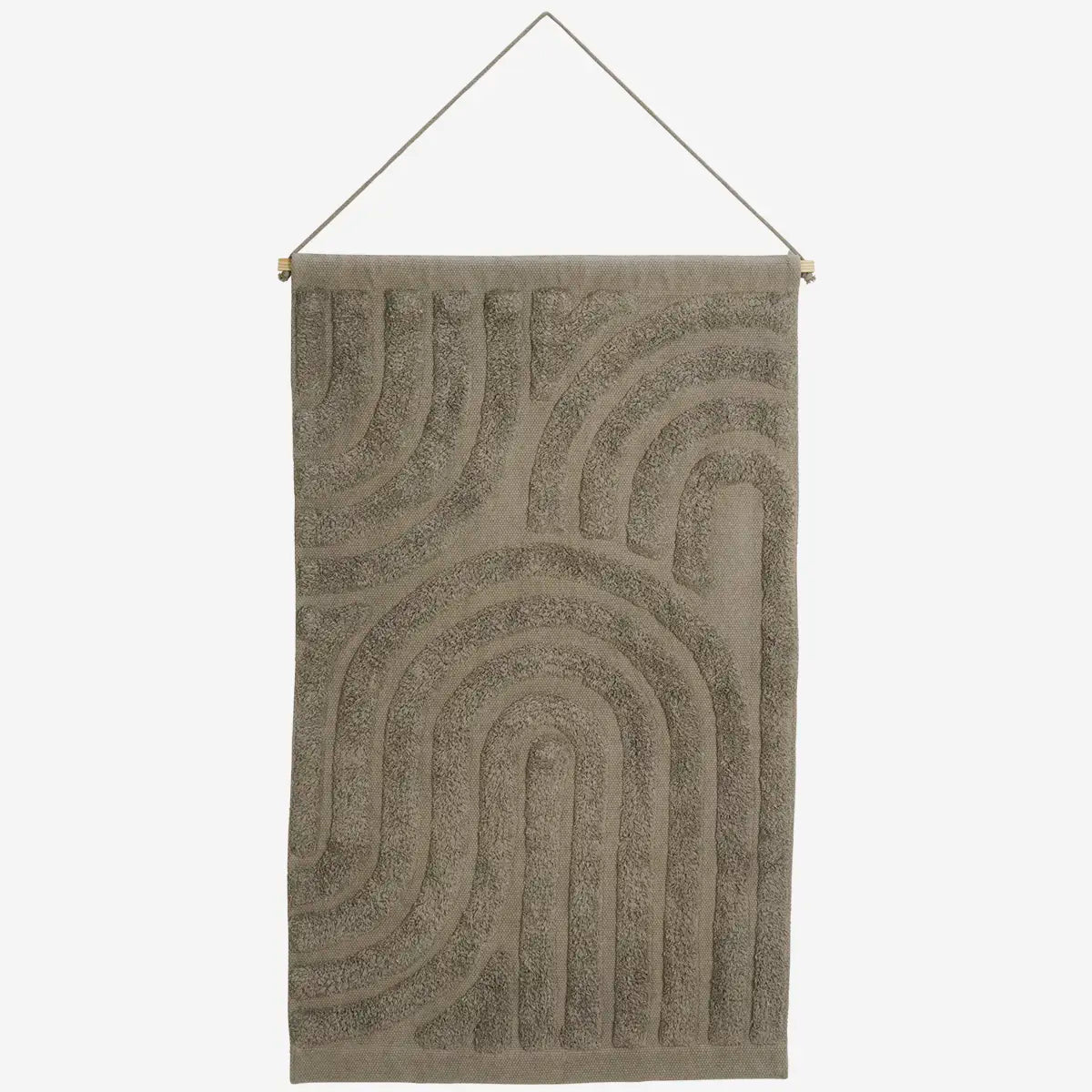 Tufted Wall Deco Warm Grey - Madam Stoltz